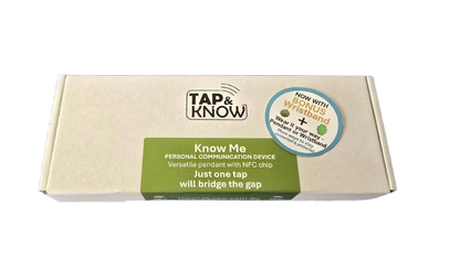 Tap & Know - KnowMe NFC Pendant and Wristband