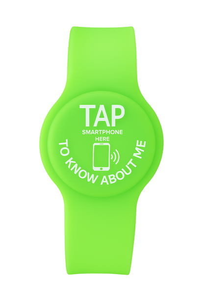 Tap & Know - KnowMe NFC Pendant and Wristband